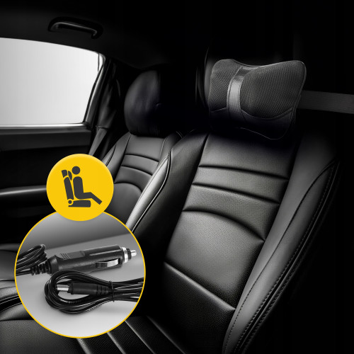 Массажная подушка  4FIZJO Shiatsu Ultra+ Black - фото №9